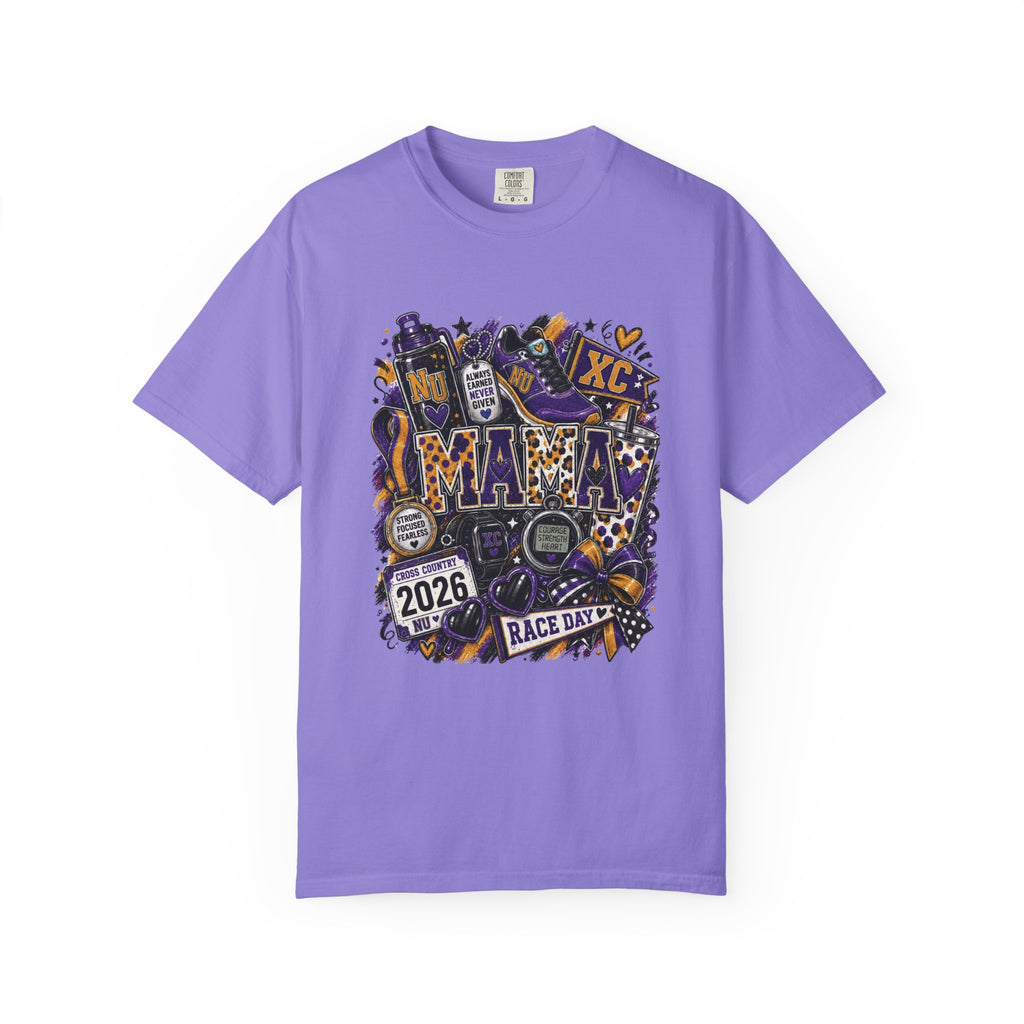 XC Mama Race Day TShirt 2026 Cross Country Mom Support Tee