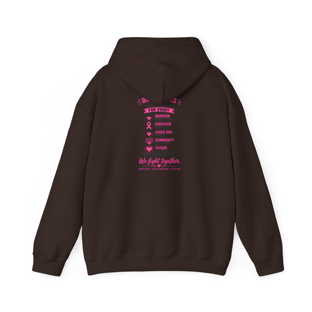 Breast Cancer Support 911 Dispatcher Hoodie