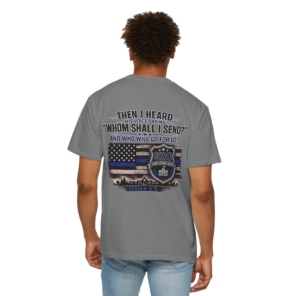School Resource Officer Tribute T-Shirt — "SRO"
