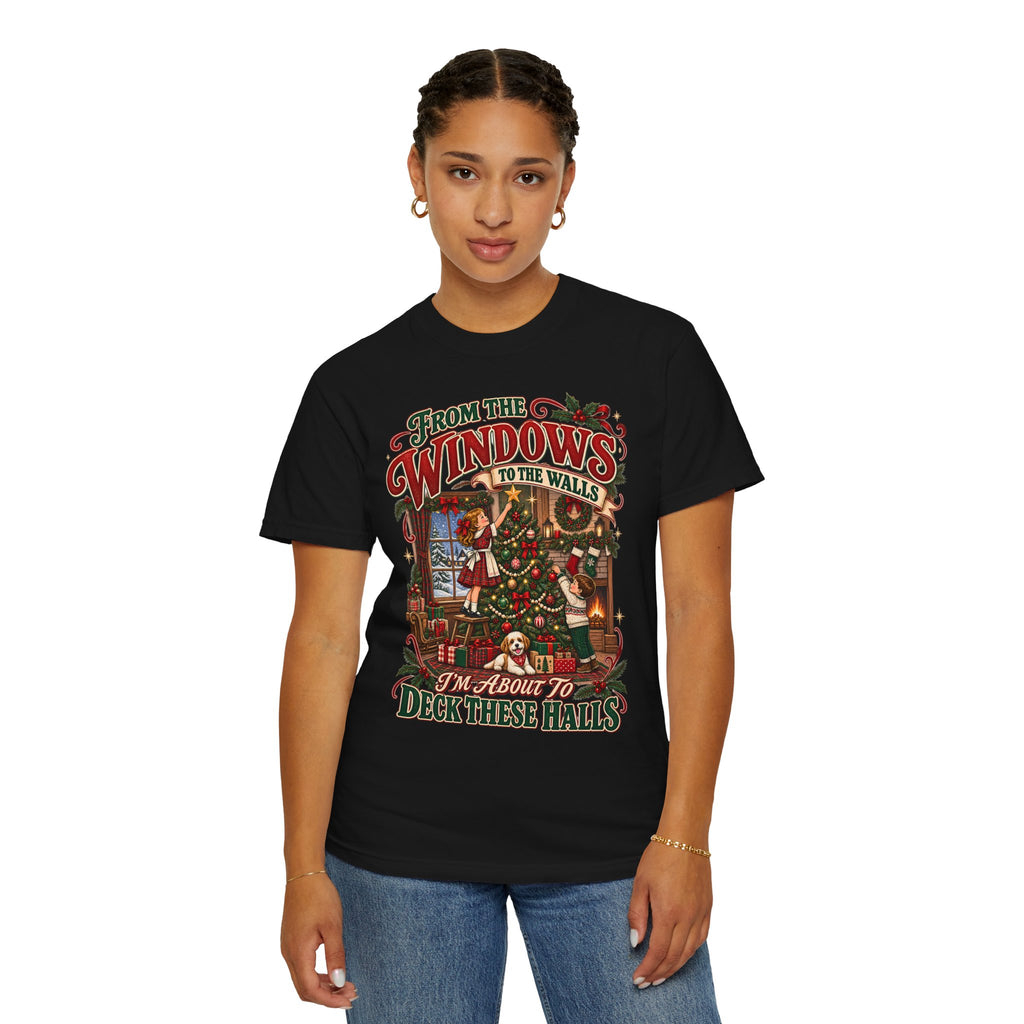 Christmas Deck These Halls Tee