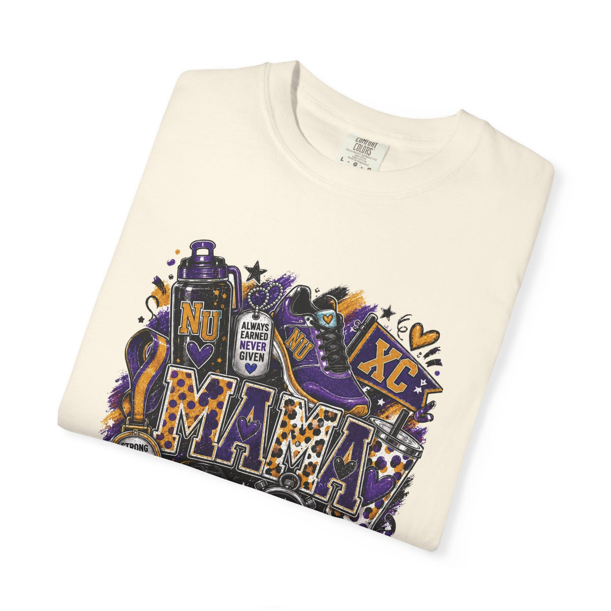 XC Mama Race Day TShirt 2026 Cross Country Mom Support Tee