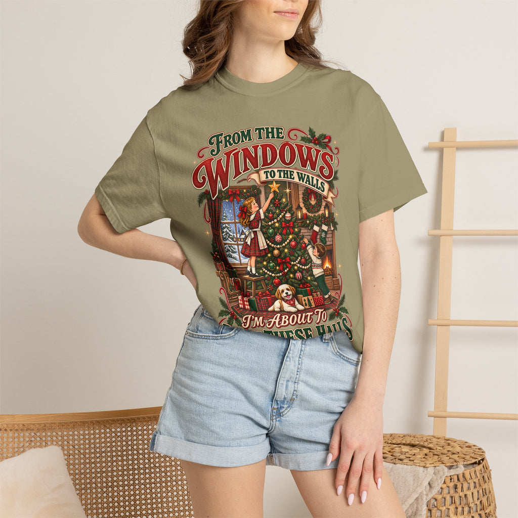 Christmas Deck These Halls Tee