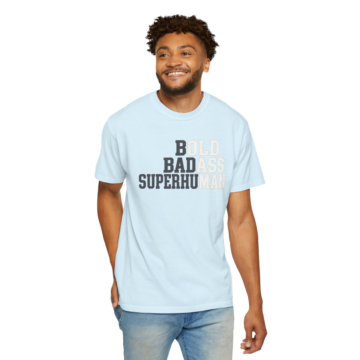 Old Badass Superhuman T-Shirt — Funny Retro Gift for Men, Dad & Birthday