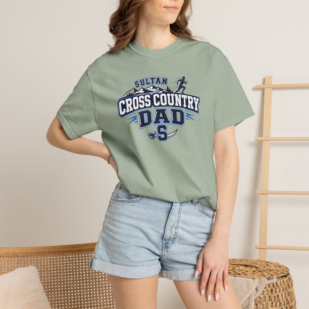 Cross Country Dad TShirt Sultan High School Running Team Tee