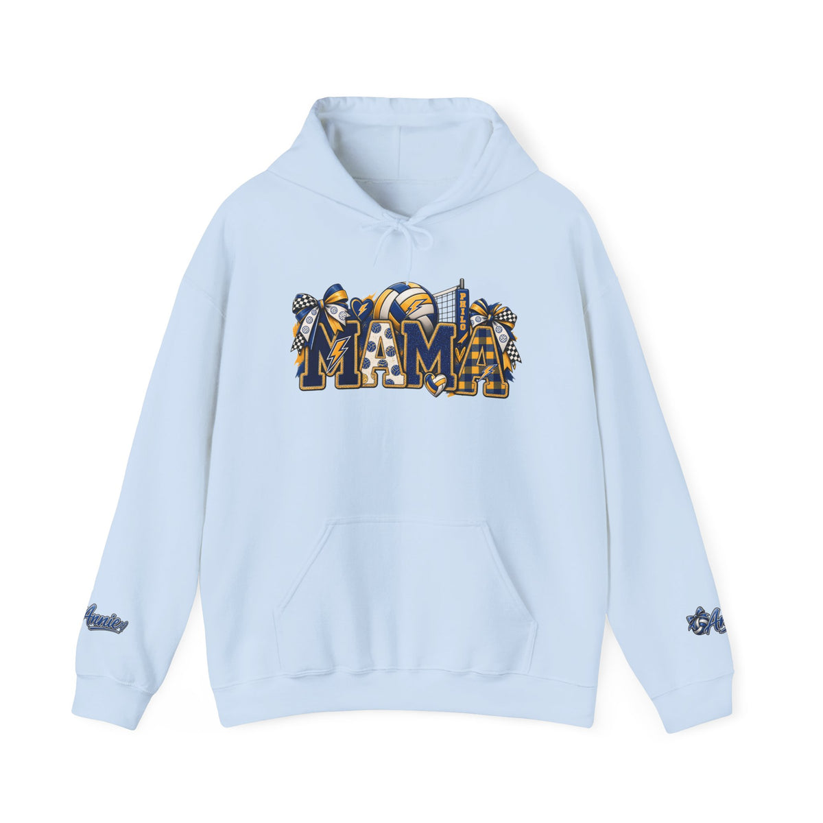 Mama Graphic Hoodie — Mama Pullover VOLLEYBALL