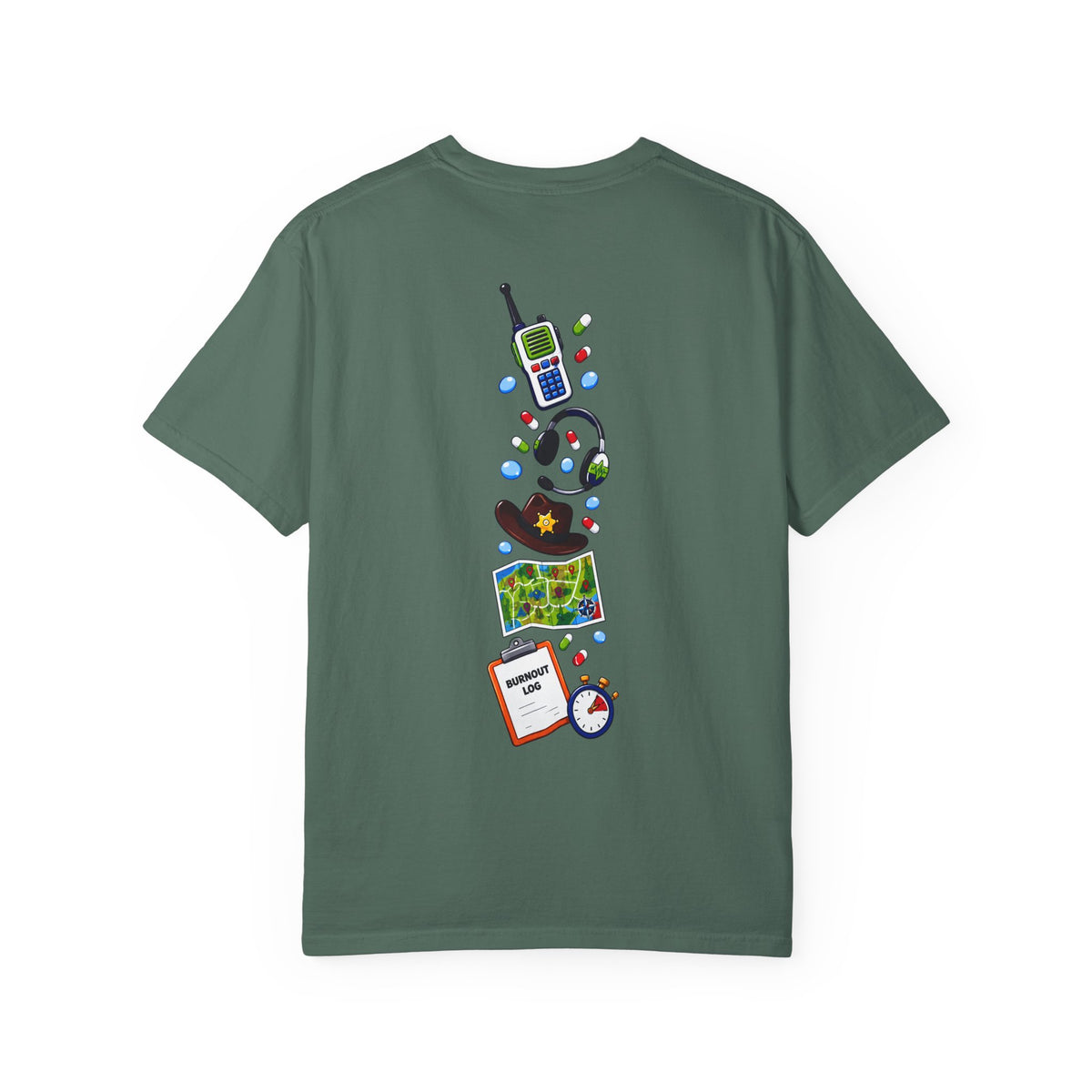Dispatcher Story TShirt 911 Dispatcher Rescue Radio Call Center Tee