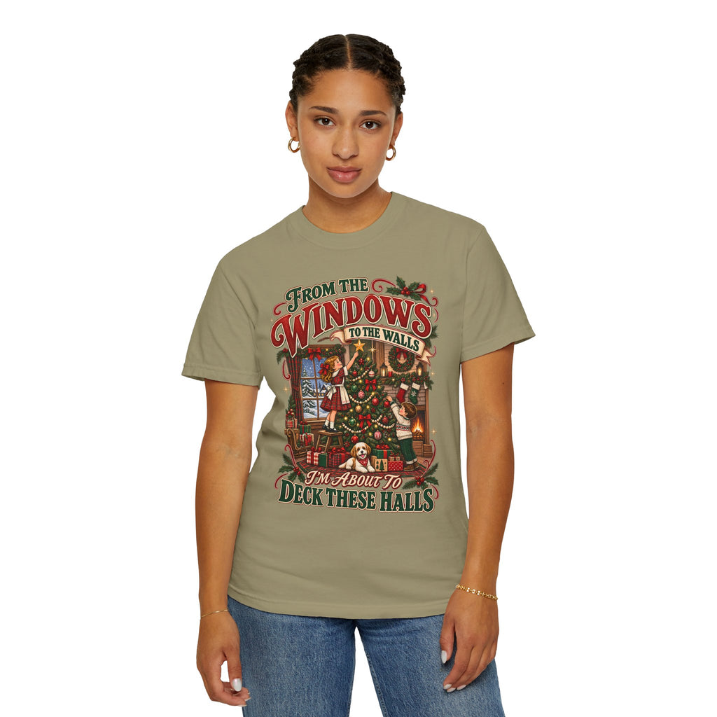 Christmas Deck These Halls Tee