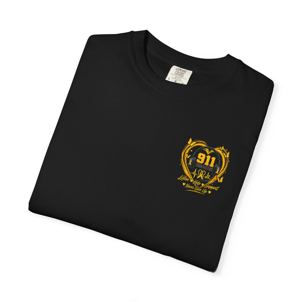 911 Dispatchers September Awareness TShirt We Answered The Call