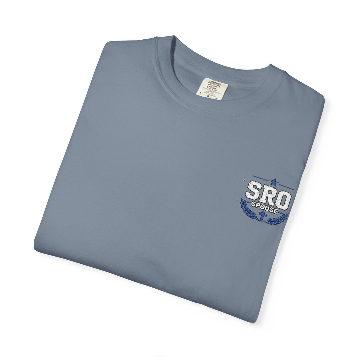 SPOUSE School Resource Officer Tribute T-Shirt — "Then I Heard His Voice Saying: Whom Shall I Send?"