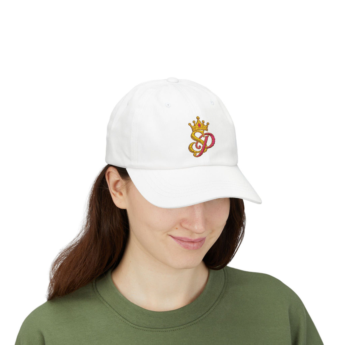 Crowned SP Embroidered Monogram Hat