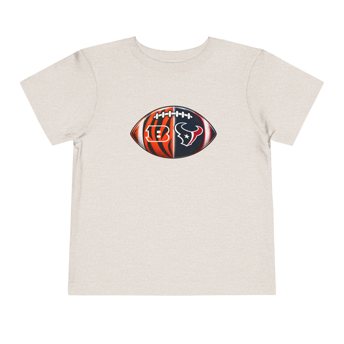 Toddler Split Team Football Tee