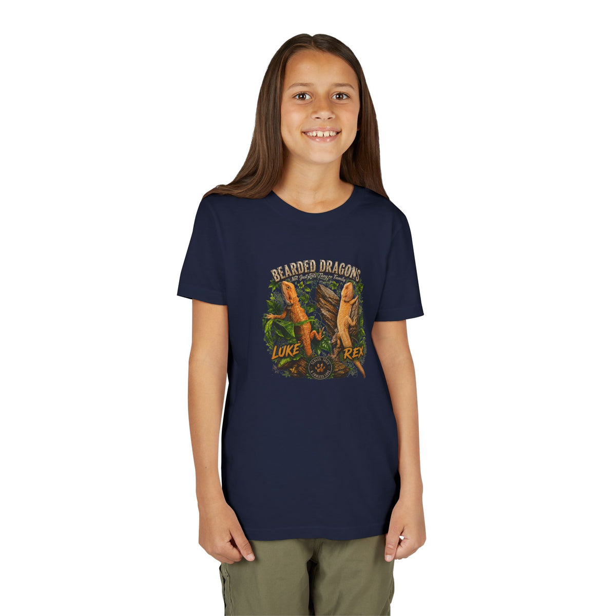 Youth Tee Island Bananas Luke Rex Dino Graphic