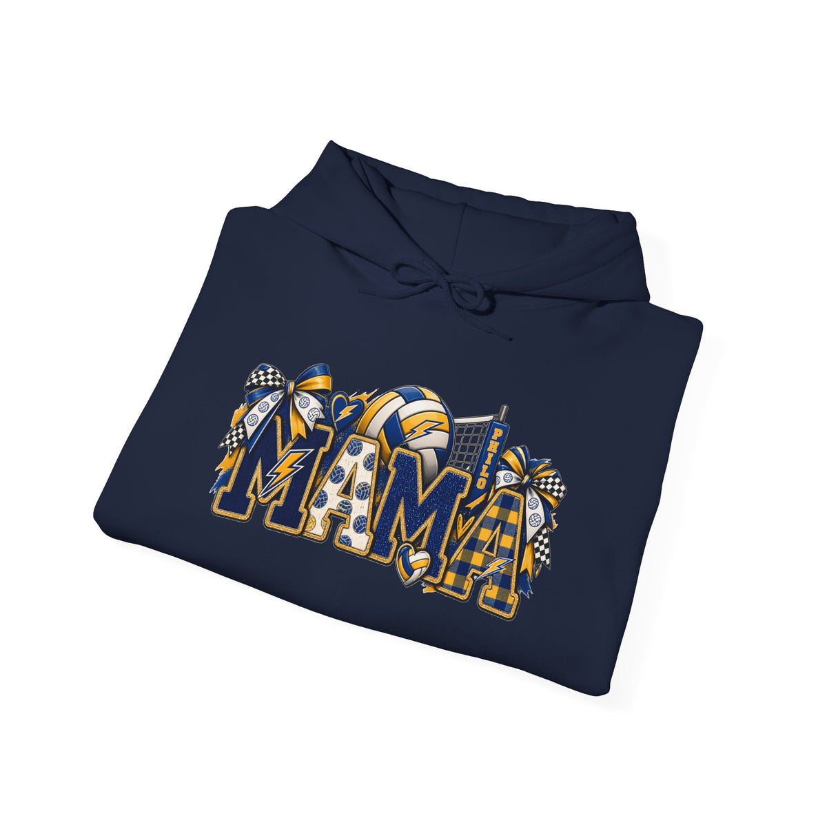 Mama Graphic Hoodie — Mama Pullover VOLLEYBALL