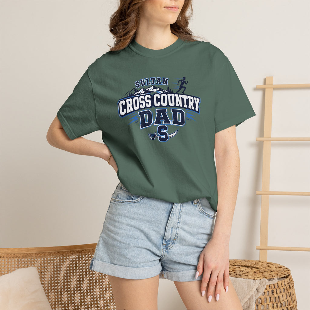 Cross Country Dad TShirt Sultan High School Running Team Tee
