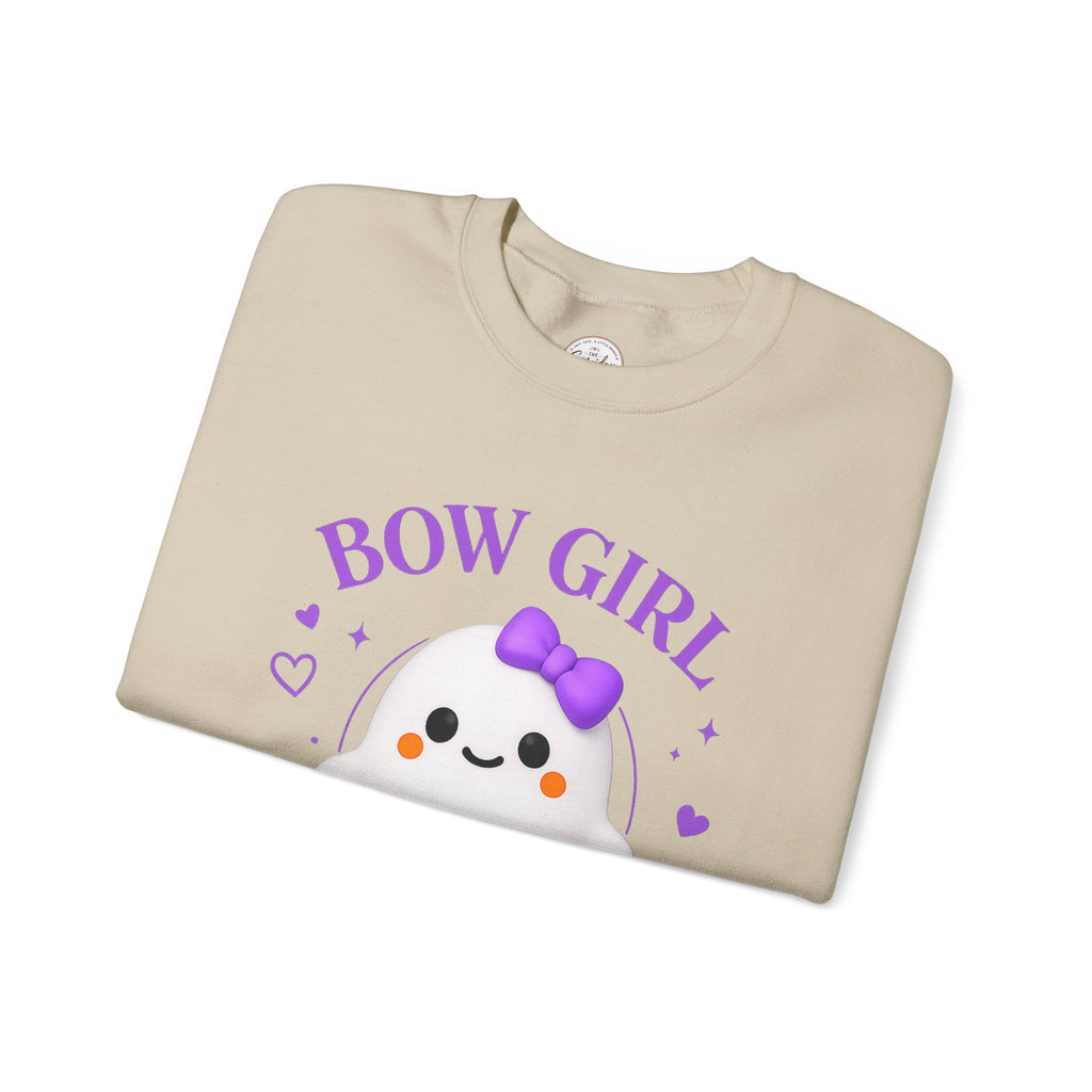 Bow Girl™ Ghost Crewneck Sweatshirt Pullover