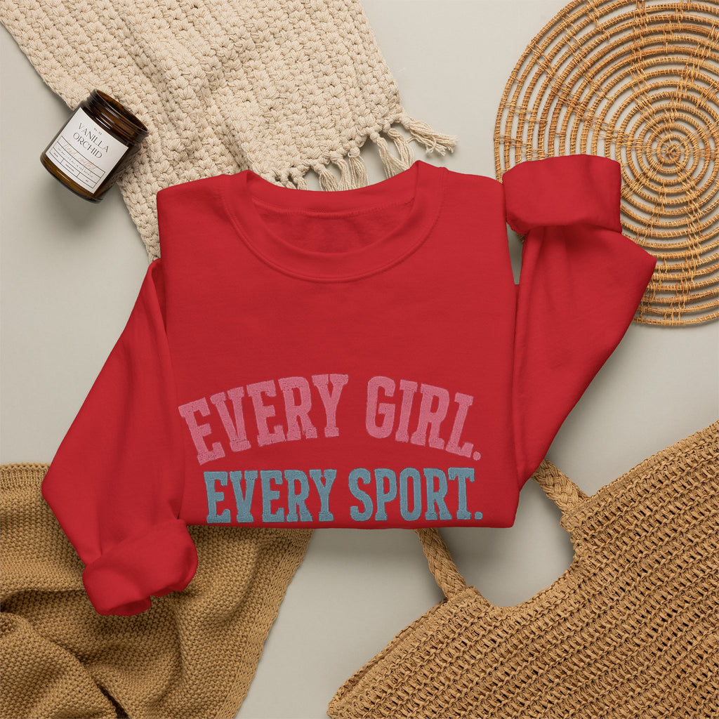 Stand Together™ Unisex Crewneck Sweatshirt | Every Girl. Every Sport. Every Opportunity.
