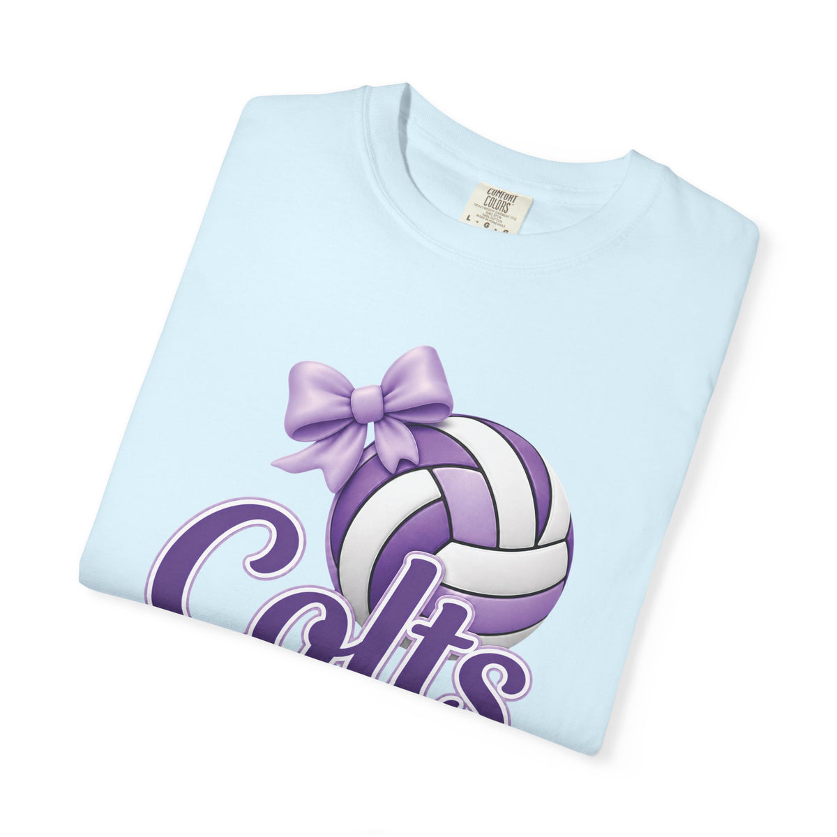 Colts Volleyball Purple Tee