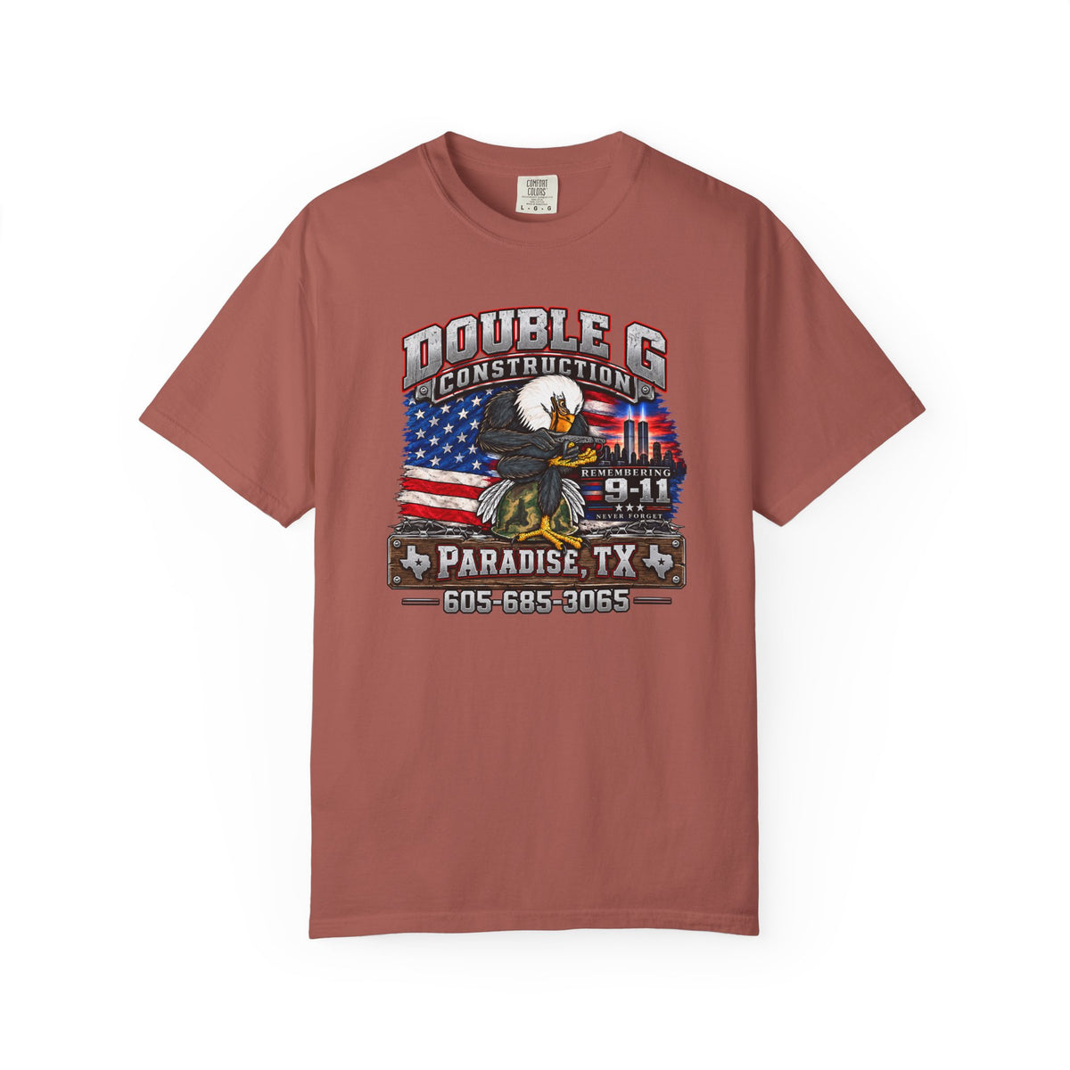 Double G Construction 911 T-Shirt Tribute
