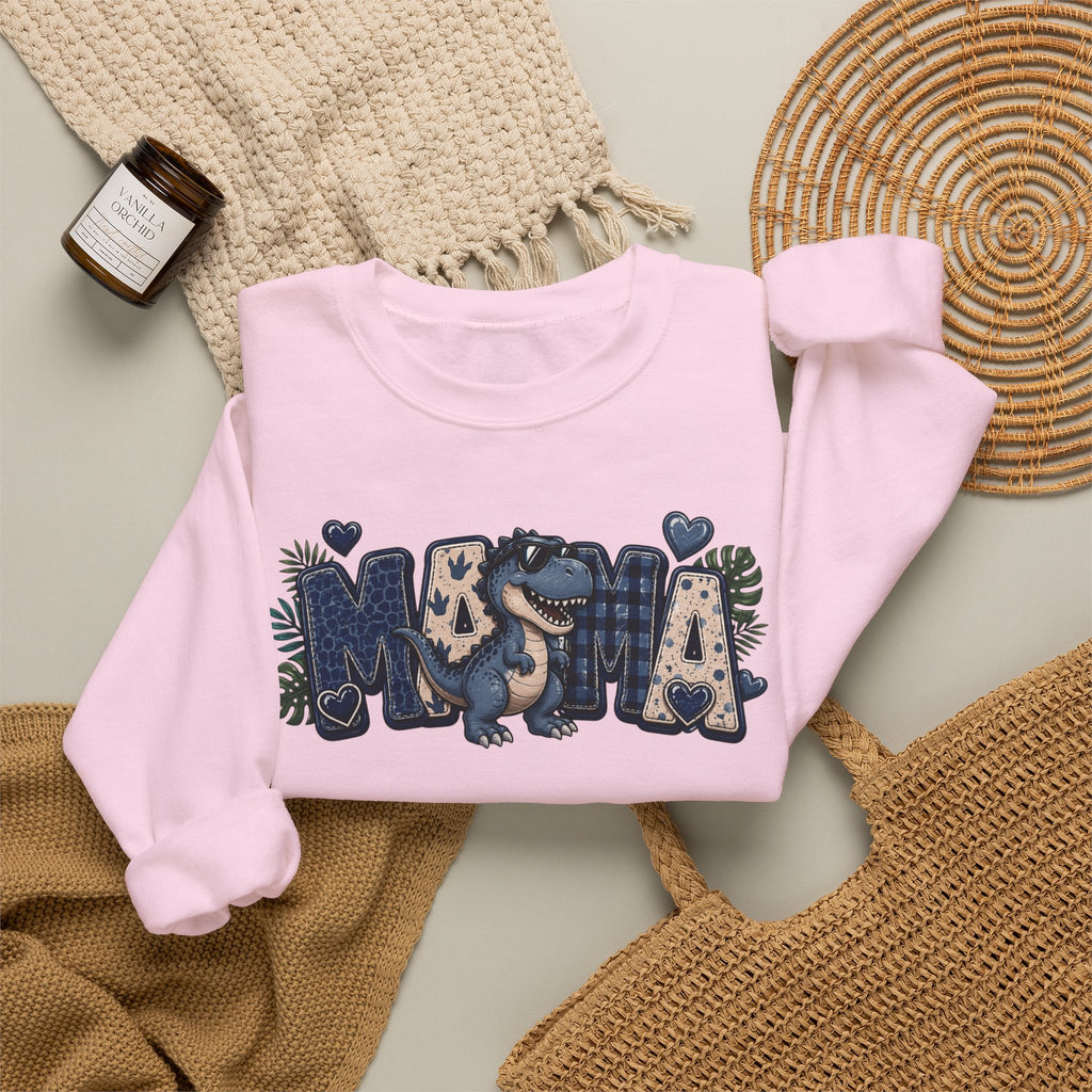 MAMA Crewneck Sweatshirt (personalized) BOY DINO - BECKETT