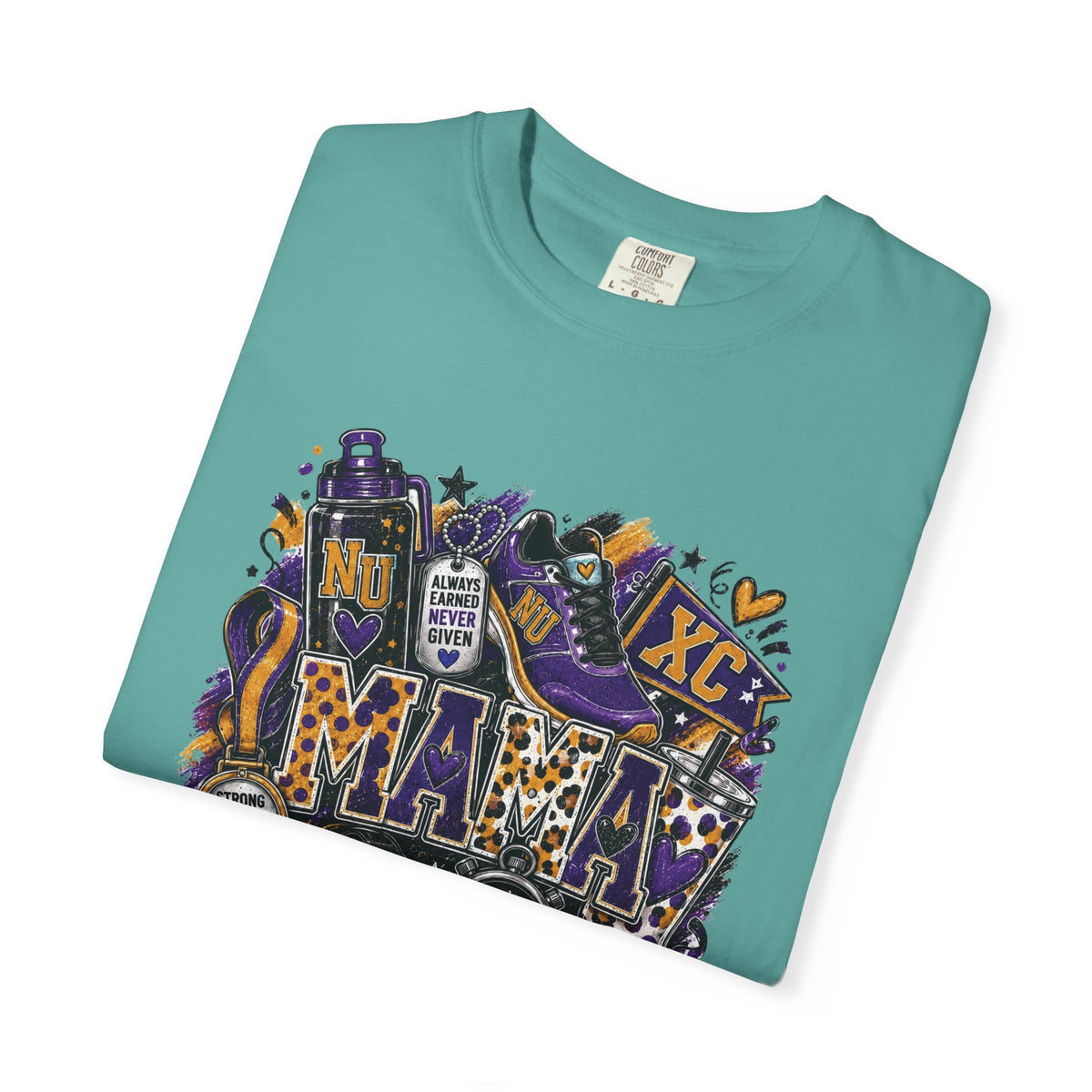 XC Mama Race Day TShirt 2026 Cross Country Mom Support Tee