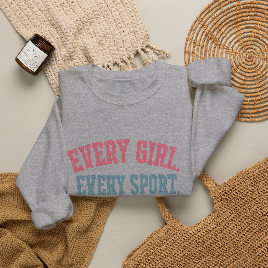 Stand Together™ Unisex Crewneck Sweatshirt | Every Girl. Every Sport. Every Opportunity.