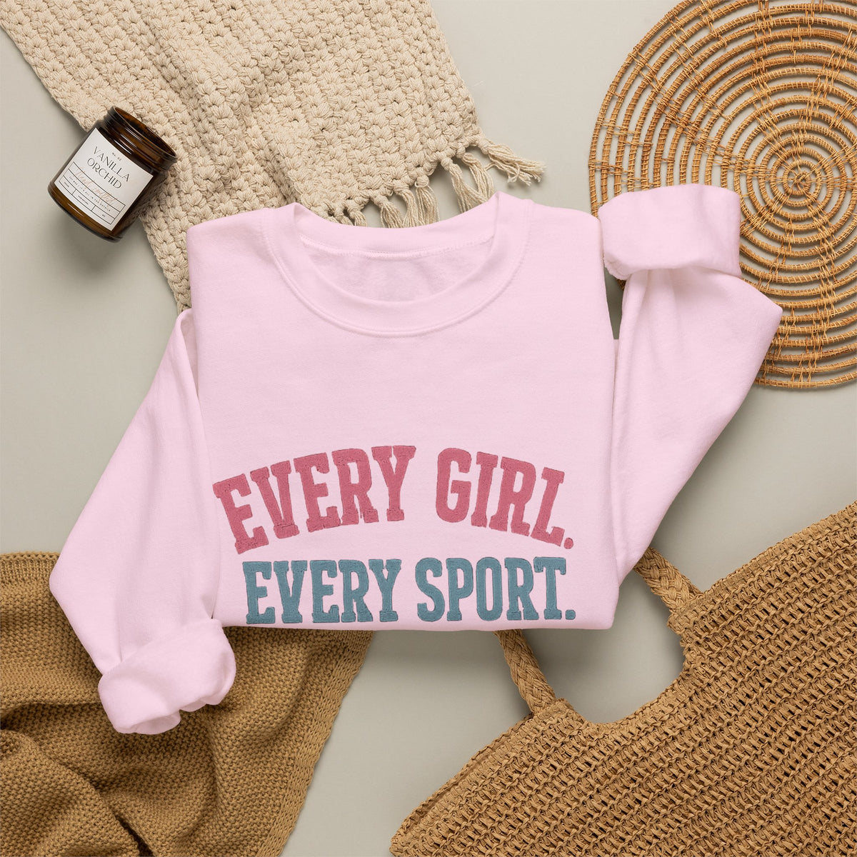Stand Together™ Unisex Crewneck Sweatshirt | Every Girl. Every Sport. Every Opportunity.
