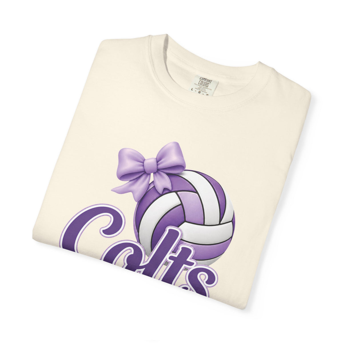 Colts Volleyball Purple Tee