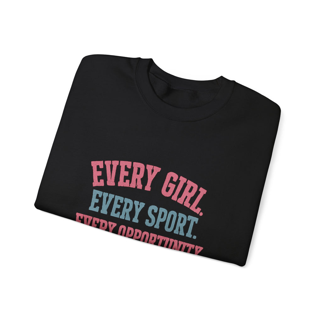 Stand Together™ Unisex Crewneck Sweatshirt | Every Girl. Every Sport. Every Opportunity.