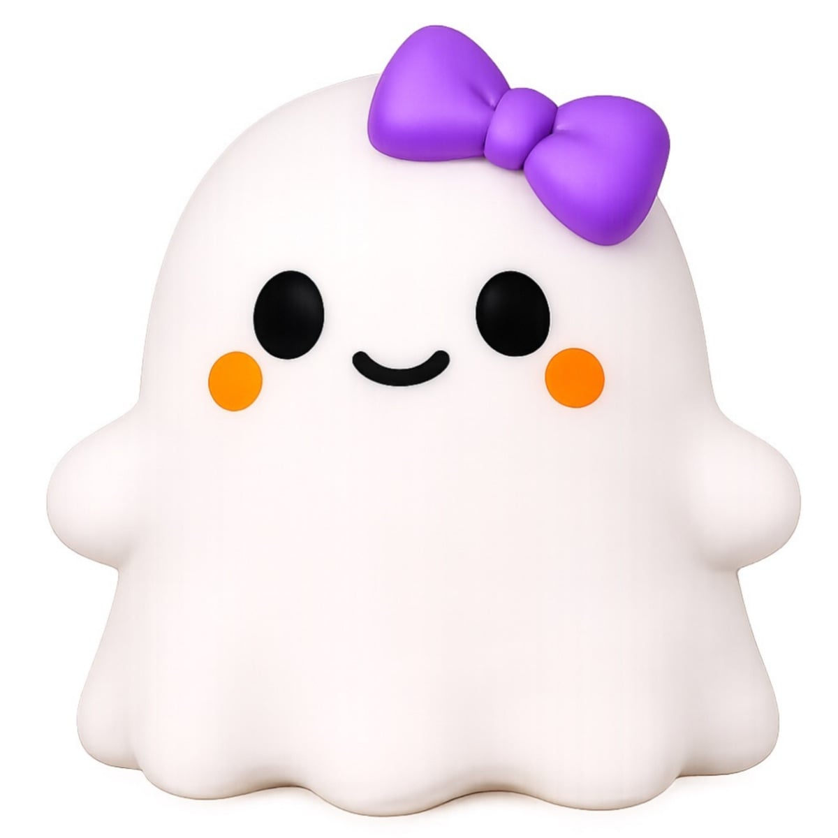Bow Girl™ Ghost Shaped Pillow | The Everyday Girls Collection