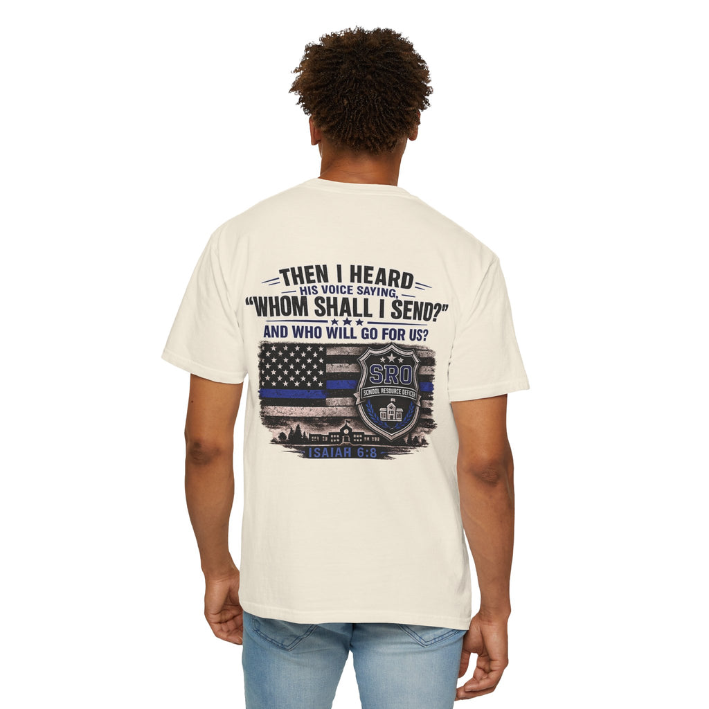 School Resource Officer Tribute T-Shirt — "SRO"