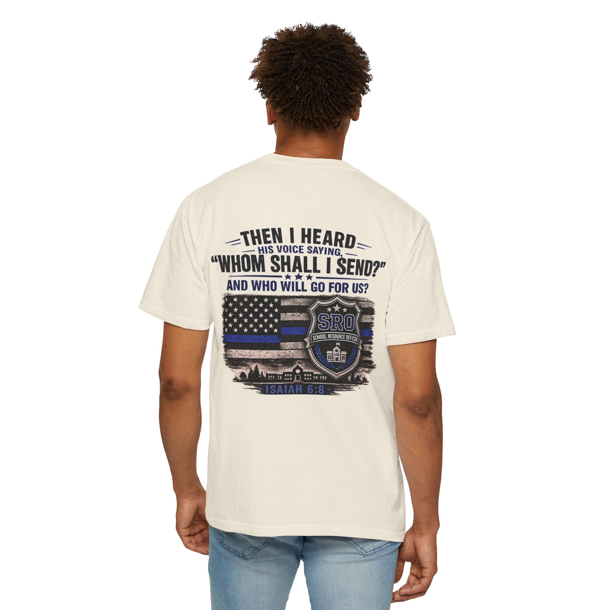 School Resource Officer Tribute T-Shirt — "SRO"