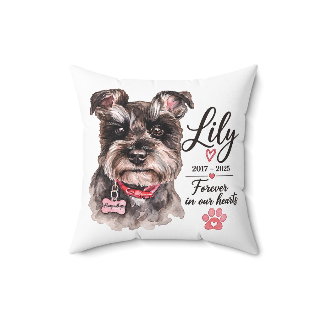 Personalized Pet Memorial Pillow Lily