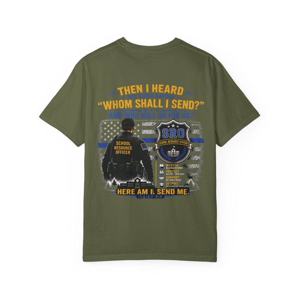 SPOUSE School Resource Officer Tribute T-Shirt — "Mentor etc"