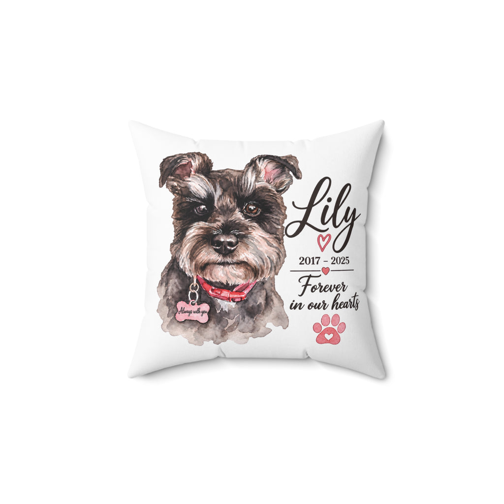 Personalized Pet Memorial Pillow Lily