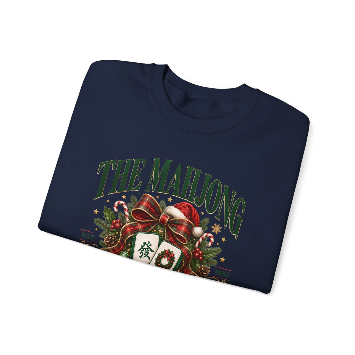 Mahjong Social Club Crewneck - CHRISTMAS
