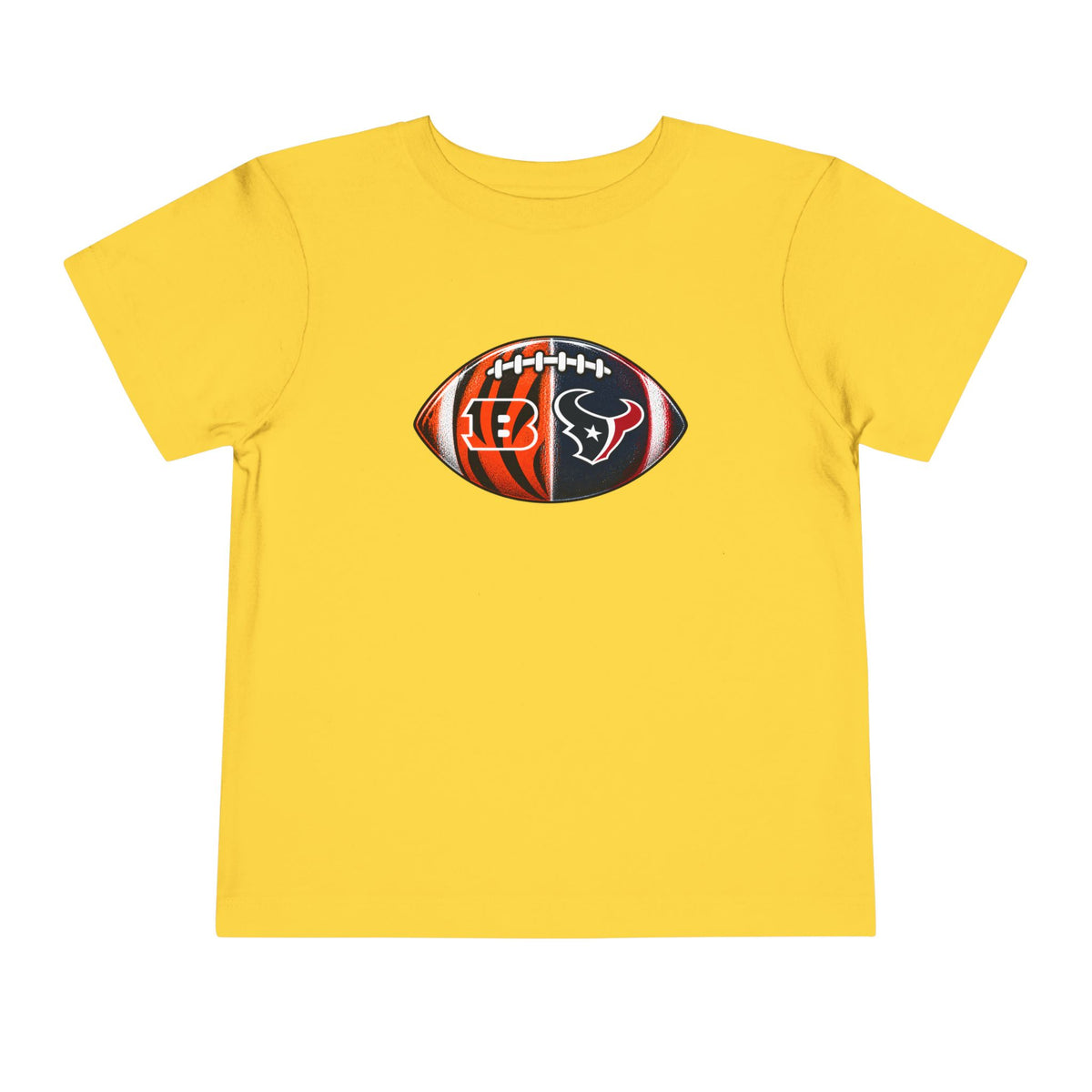 Toddler Split Team Football Tee