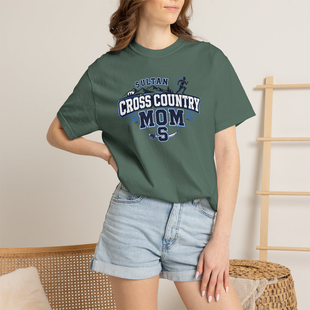 Cross Country Mom TShirt Sultan High School Running Team Tee