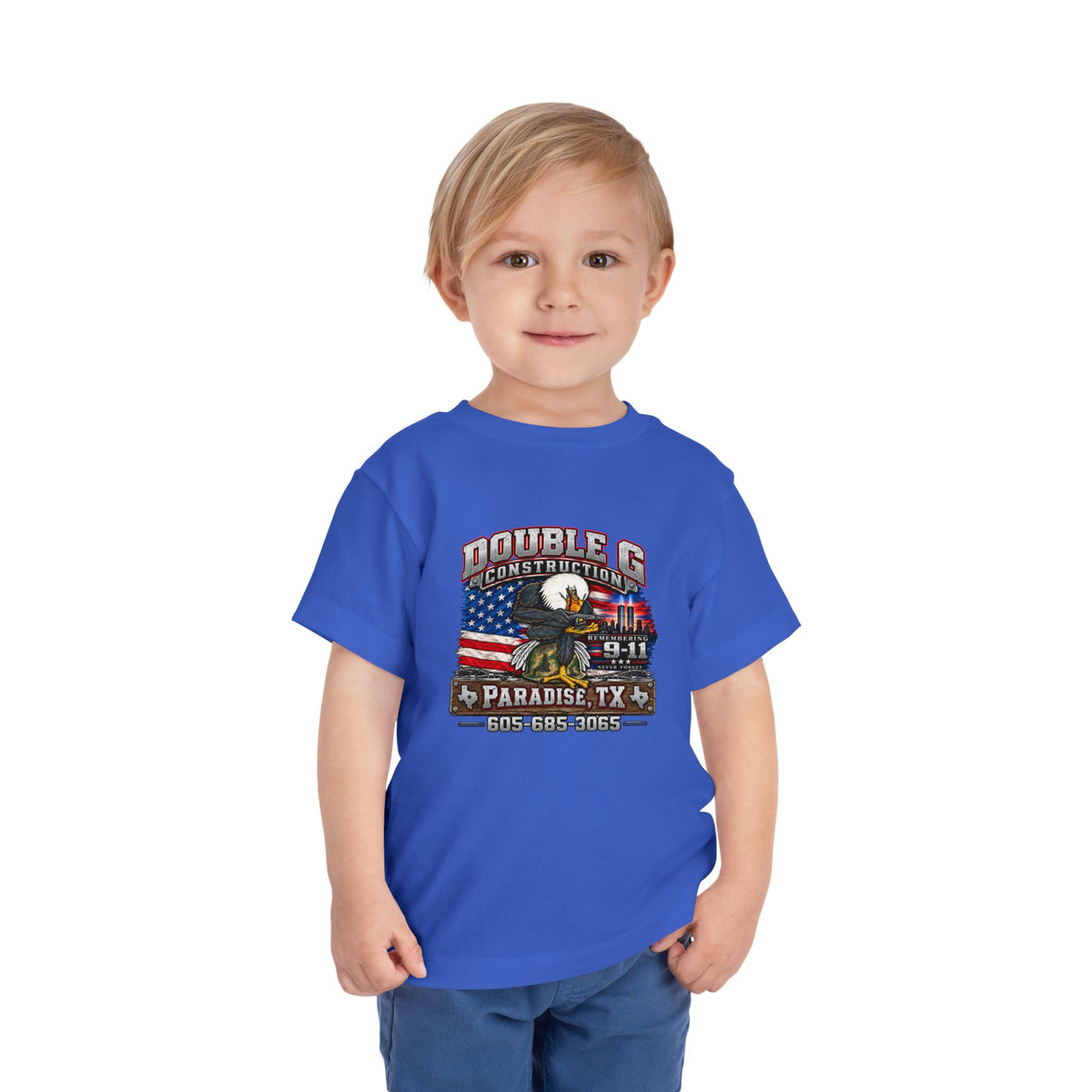 Double G Construction 9 11 Tribute Toddler Tee