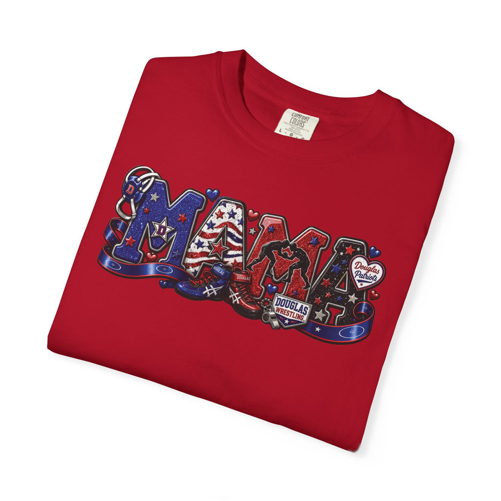 T-Shirt — Patriotic Americana Graphic Tee (USA Flag Collage)