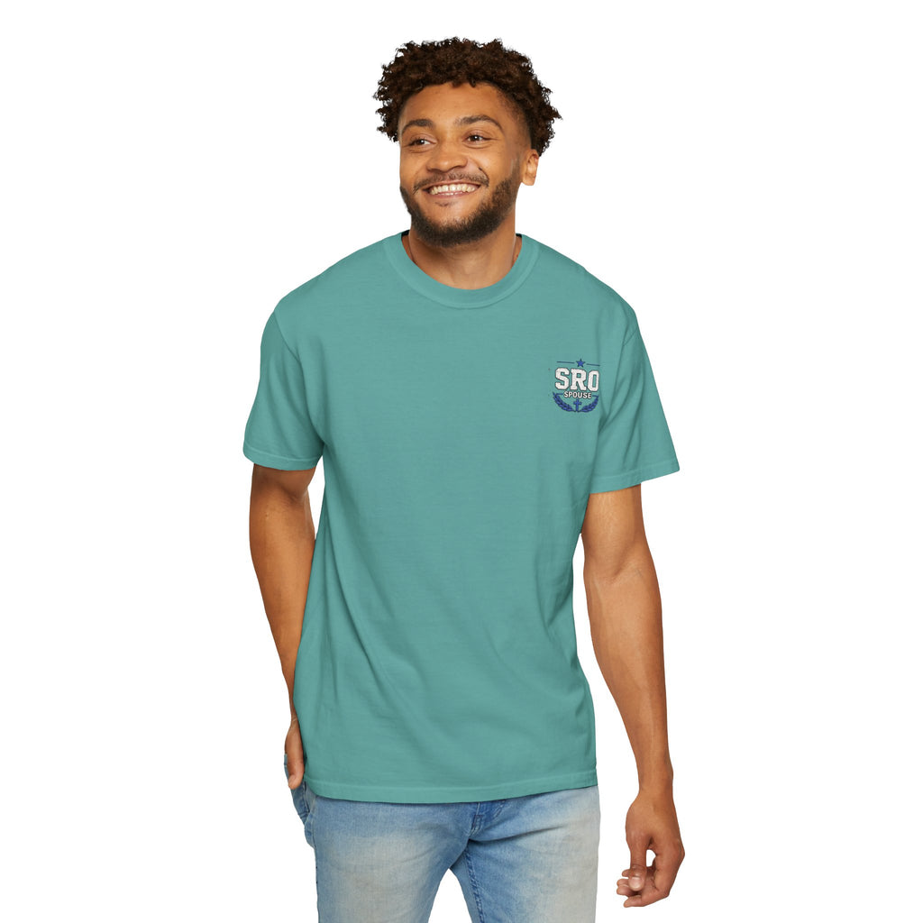 SPOUSE School Resource Officer Tribute T-Shirt — "Then I Heard His Voice Saying: Whom Shall I Send?"