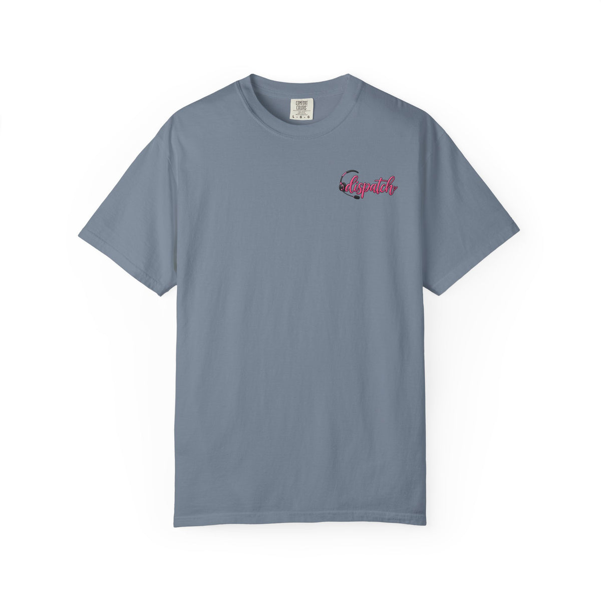 911 Dispatch Pink Ribbon T‑Shirt — Breast Cancer Awareness Dispatcher Tee