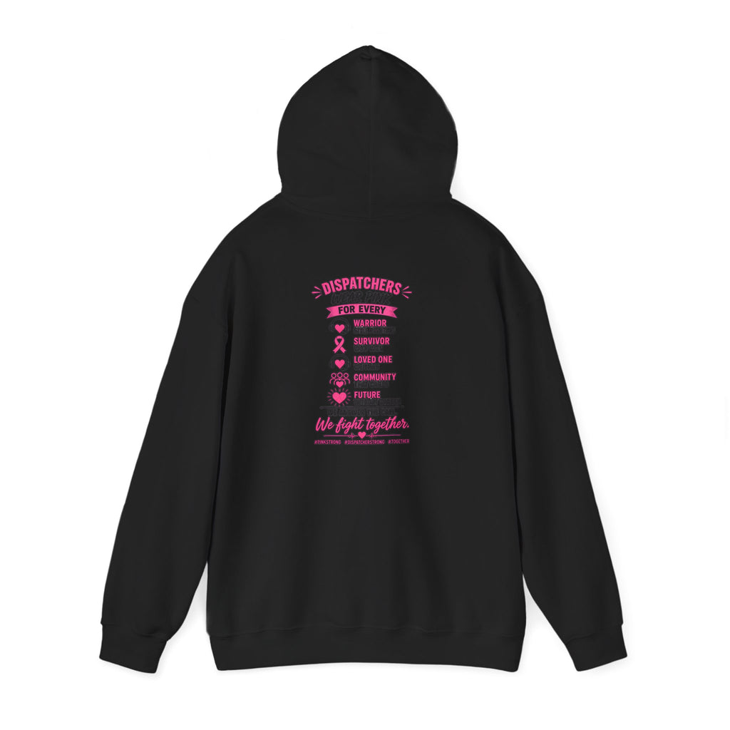 Breast Cancer Support 911 Dispatcher Hoodie
