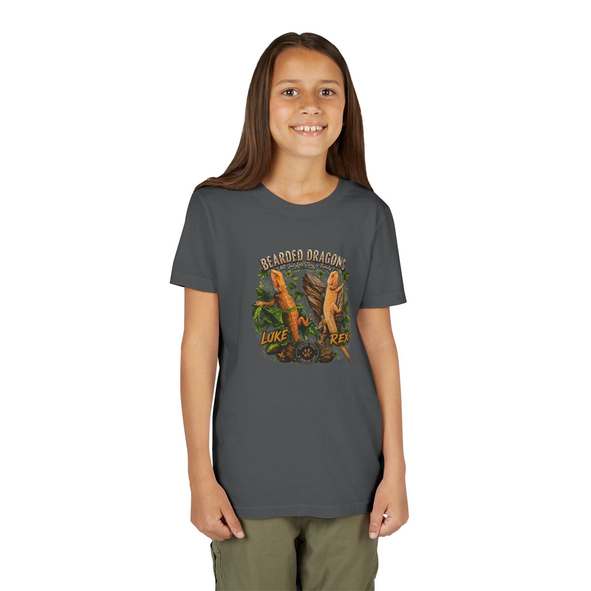 Youth Tee Island Bananas Luke Rex Dino Graphic