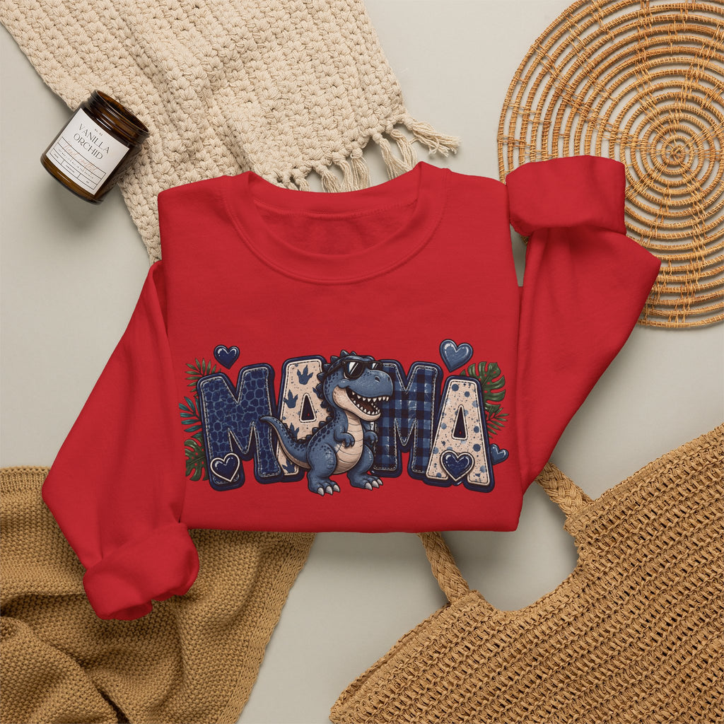 MAMA Crewneck Sweatshirt (personalized) BOY DINO - BECKETT