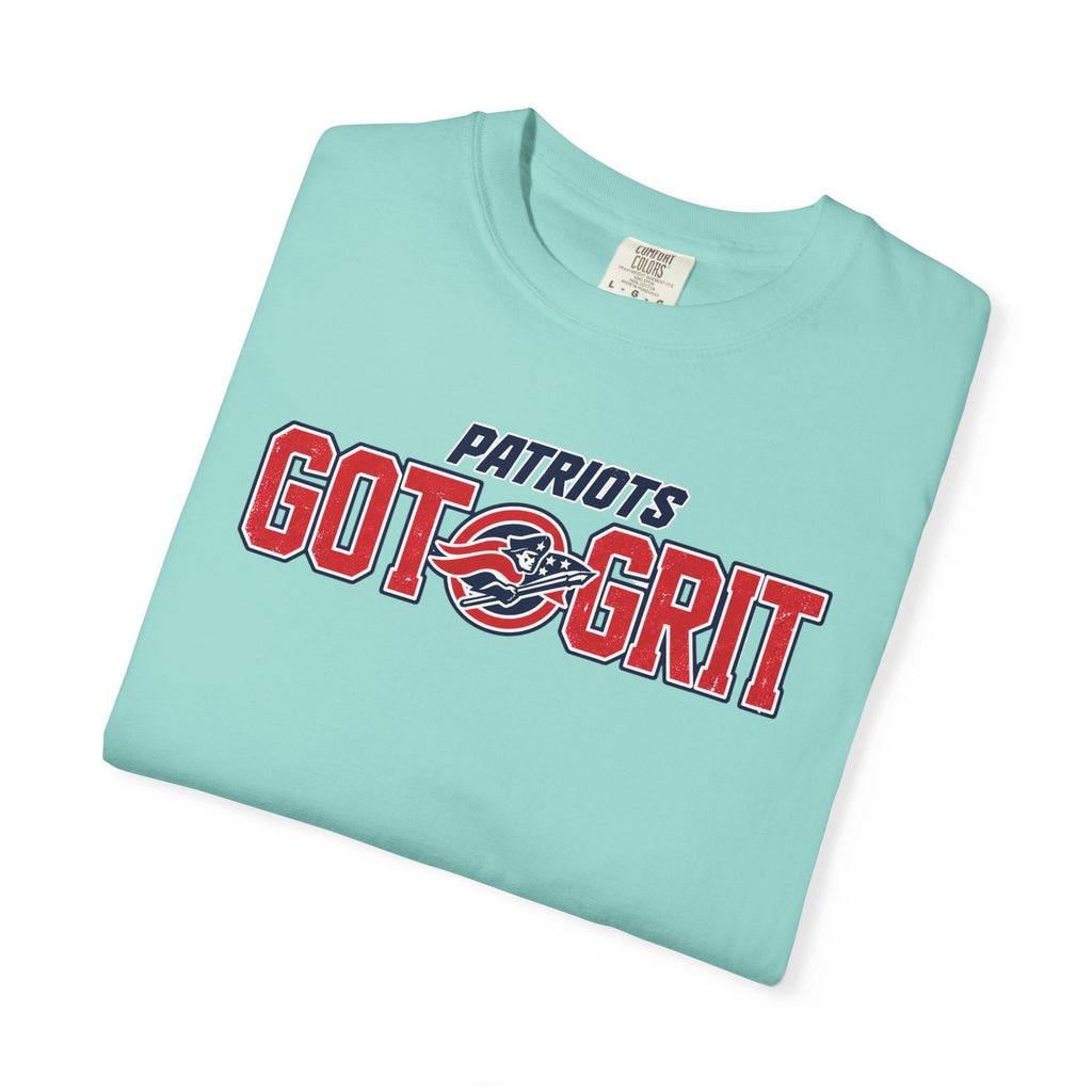 Patriots Got Grit TShirt Grit Acronym Back Graphic