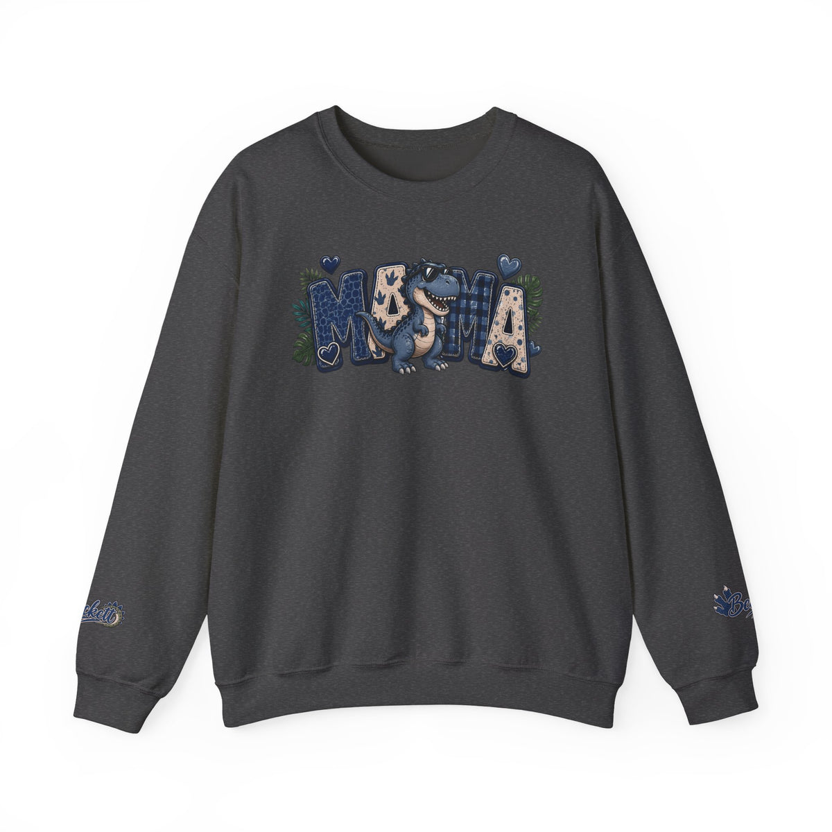 MAMA Crewneck Sweatshirt (personalized) BOY DINO - BECKETT