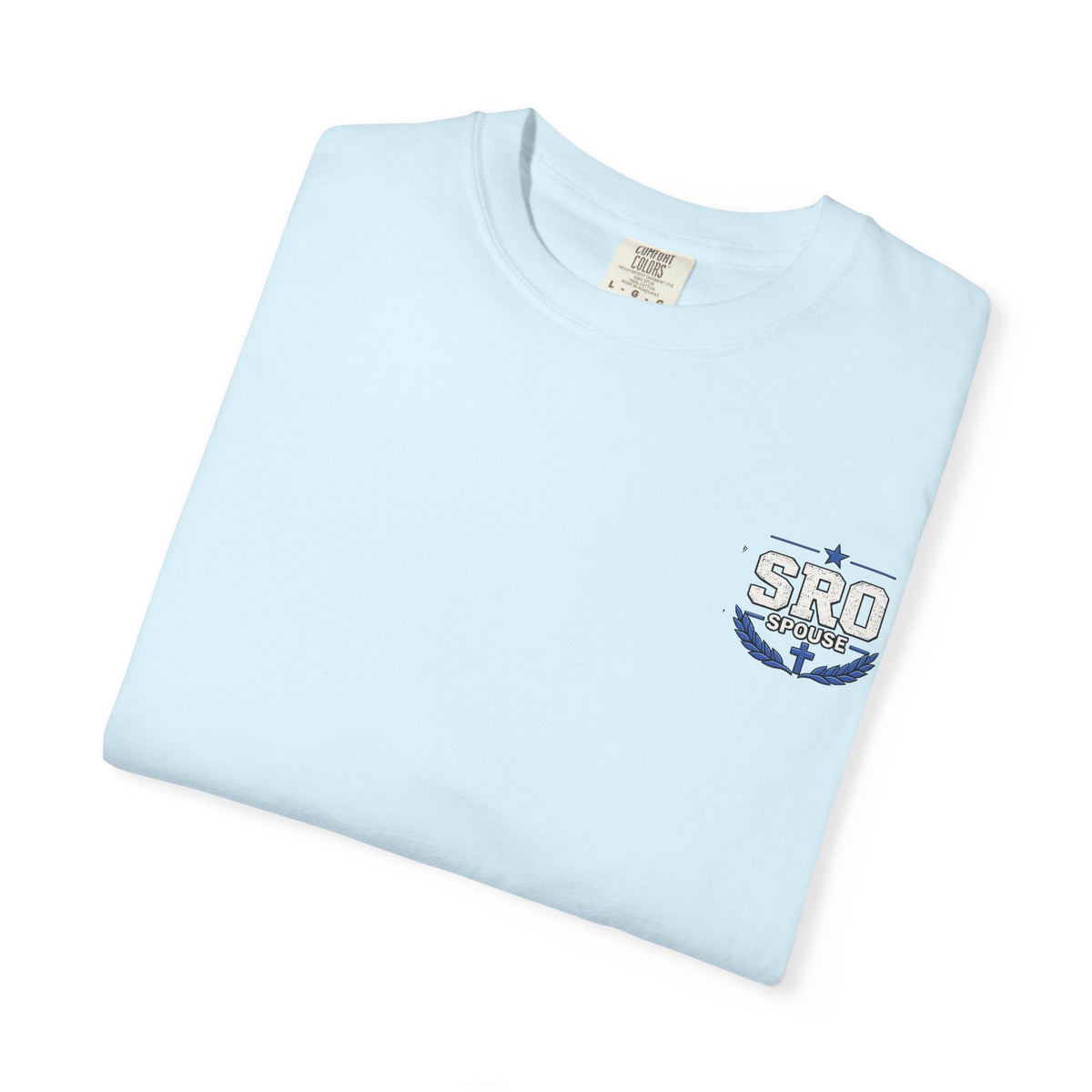 SPOUSE School Resource Officer Tribute T-Shirt — "Then I Heard His Voice Saying: Whom Shall I Send?"