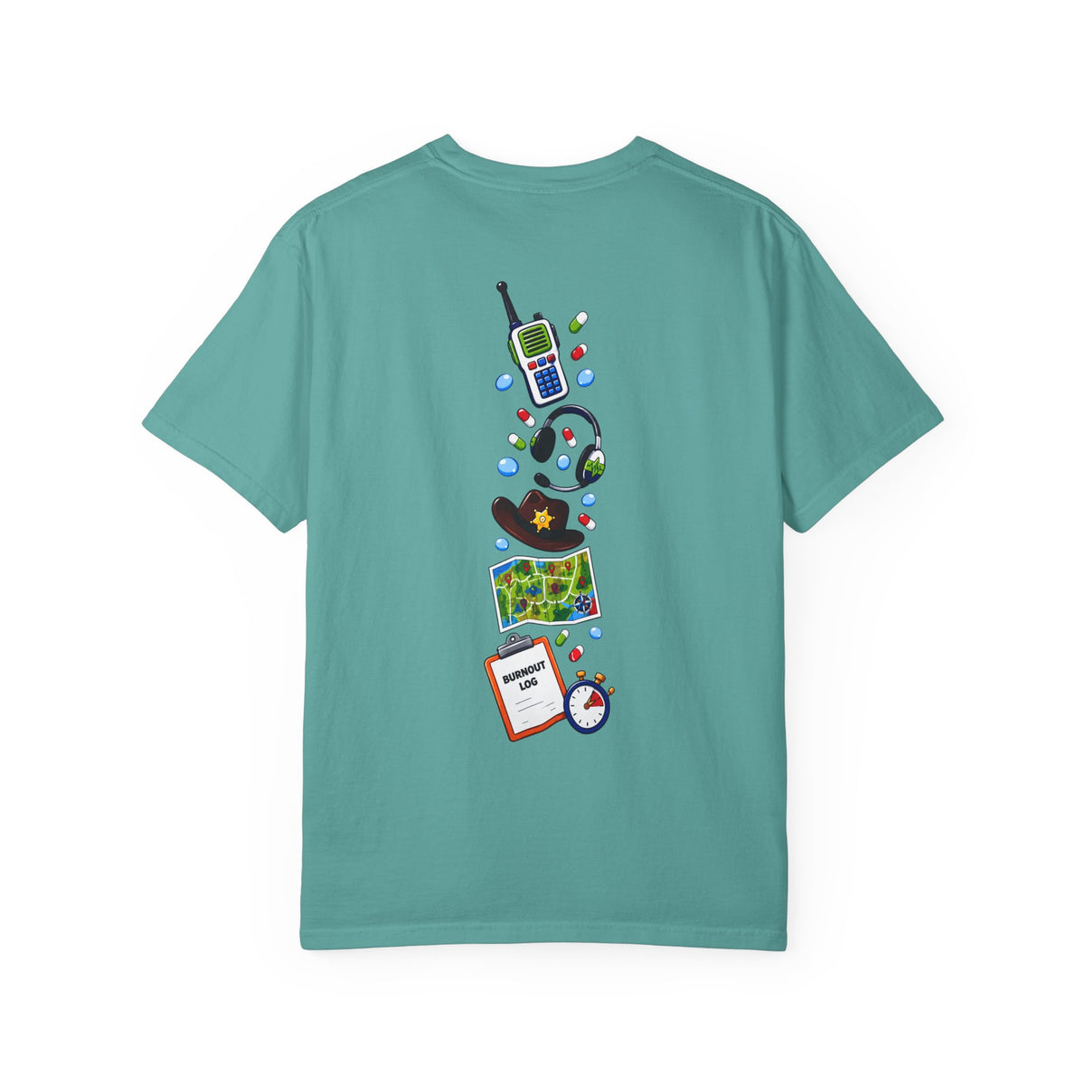 Dispatcher Story TShirt 911 Dispatcher Rescue Radio Call Center Tee