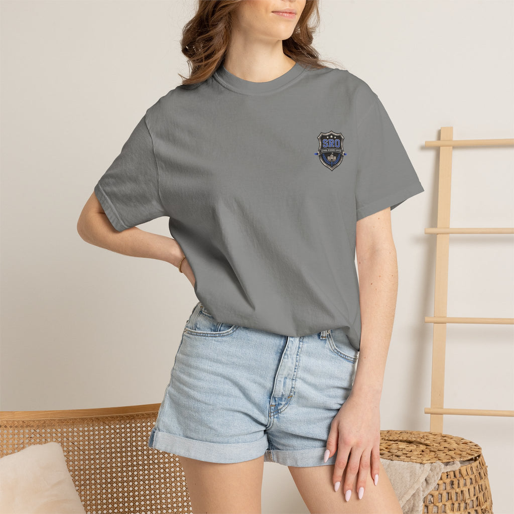 School Resource Officer Tribute T-Shirt — "Then I Heard His Voice Saying: Whom Shall I Send?"