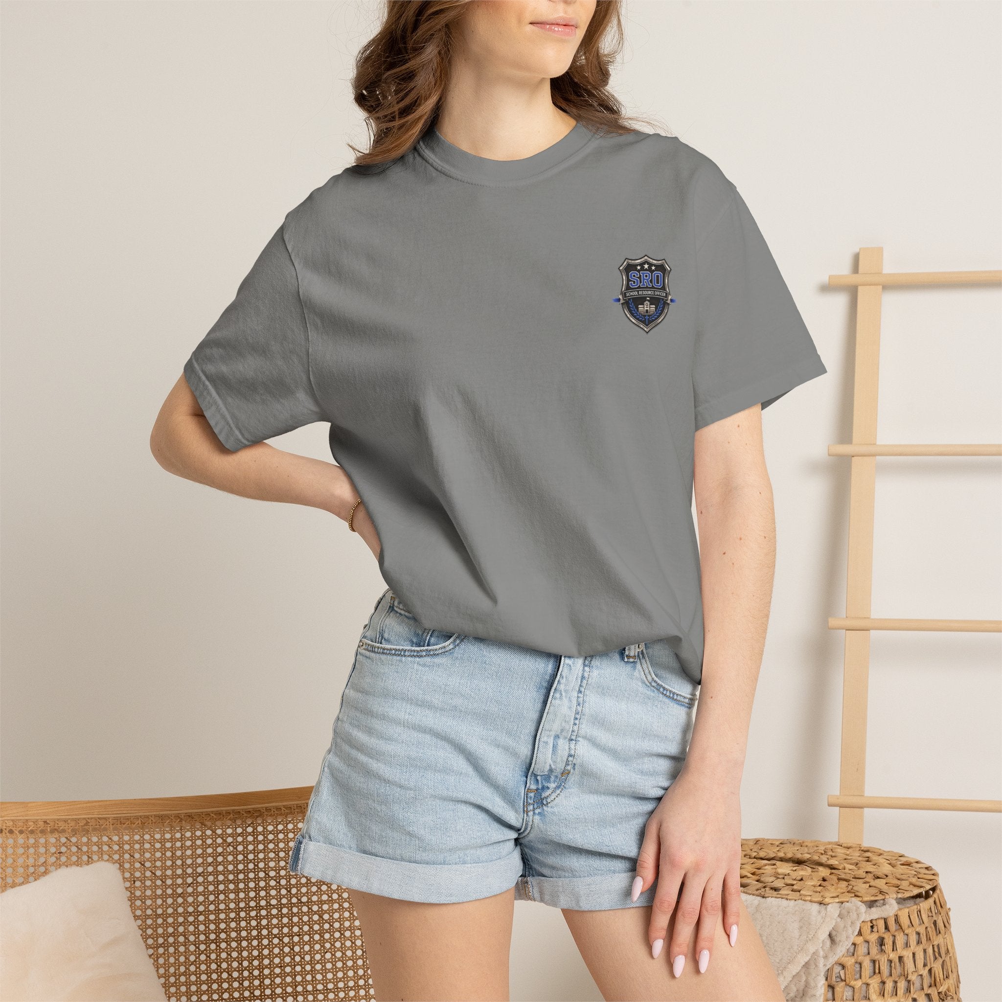 School Resource Officer Tribute T-Shirt — "Then I Heard His Voice Saying: Whom Shall I Send?"